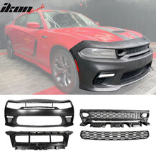 Load image into Gallery viewer, 2015-2023 Dodge Charger Widebody SRT Black LED Front Bumper Kits PP