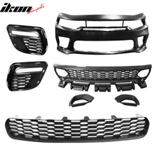 Load image into Gallery viewer, 2015-2023 Dodge Charger Widebody SRT Black LED Front Bumper Kits PP