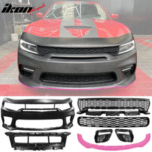 Load image into Gallery viewer, 2015-2023 Dodge Charger Widebody Front Bumper Cover Pink Lip LED PP