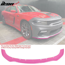 Load image into Gallery viewer, 2015-2023 Dodge Charger Widebody Front Bumper Cover Pink Lip LED PP
