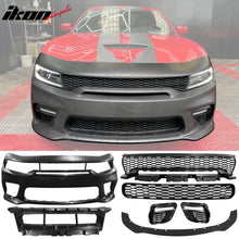 Load image into Gallery viewer, 2015-2023 Dodge Charger  Front Bumper Cover Grill LED Widebody Black P
