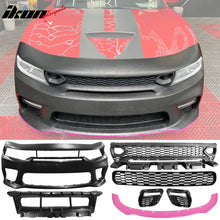 Load image into Gallery viewer, 2015-2023 Dodge Charger Widebody SRT LED Front Bumper Cover Pink PP