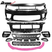 Load image into Gallery viewer, 2015-2023 Dodge Charger Widebody SRT LED Front Bumper Cover Pink PP