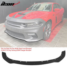 Load image into Gallery viewer, 2015-2023 Dodge Charger Widebody LED Bumper Cover Matte Black Lip PP