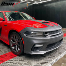 Load image into Gallery viewer, 2015-2023 Dodge Charger Widebody LED Bumper Cover Matte Black Lip PP