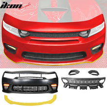 Load image into Gallery viewer, 2015-2023 Dodge Charger Widebody SRT Bumper Cover Yellow Lip LED