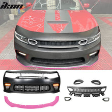 Load image into Gallery viewer, 2015-2023 Dodge Charger Widebody SRT LED Front Bumper Pink Lip PP