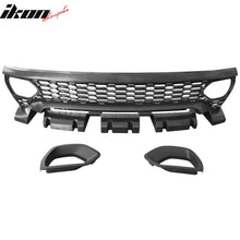 Load image into Gallery viewer, 2015-2023 Dodge Charger Widebody LED Bumper Cover Matte Black Lip PP