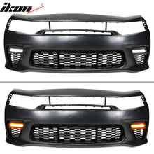 Load image into Gallery viewer, 2015-2023 Dodge Charger Widebody SRT Bumper Cover Yellow Lip LED PP
