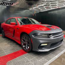 Load image into Gallery viewer, 2015-2023 Dodge Charger Widebody SRT LED Front Bumper Matte Black Lip