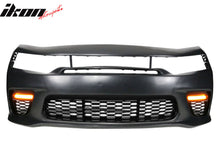 Load image into Gallery viewer, 2015-2023 Dodge Charger Widebody SRT Front Bumper Yellow Lip PP LED