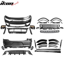 Load image into Gallery viewer, 2015-2023 Charger Widebody Rear Bumper Covers W/ SRT Grilles LED ABS