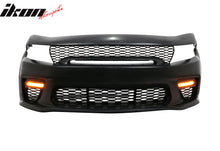 Load image into Gallery viewer, 2015-2023 Charger Widebody Rear Bumper Covers W/ SRT Grilles LED ABS