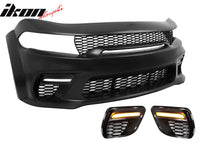 Load image into Gallery viewer, 2020-2023 Dodge Charger Widebody Front Bumper Cover W/ Grille LED PP