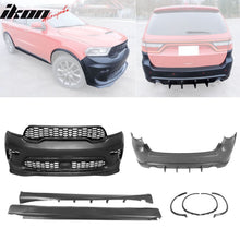 Load image into Gallery viewer, 21-24 Dodge Durango Front Rear Bumper Cover Hellcat Style V1 Diffuser