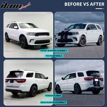 Load image into Gallery viewer, 21-24 Dodge Durango Front Rear Bumper Cover Hellcat Style V2 Diffuser