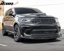 Load image into Gallery viewer, 2021-2024 Dodge Durango SRT Hellcat Front Bumper Lip Matte Black 5PC