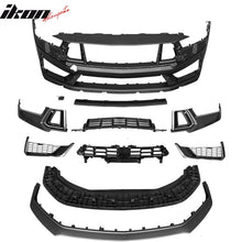 Load image into Gallery viewer, 2024-2025 Ford Mustang Dark Horse Style Front Bumper Conversion Kit PP