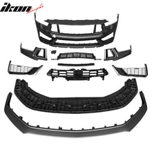 Load image into Gallery viewer, 2024-2025 Ford Mustang Dark Horse Style Front Bumper Conversion Kit PP