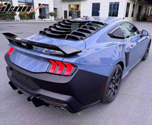 Load image into Gallery viewer, 2024-2025 Ford Mustang Dark Horse Gloss Trunk Spoiler W/ Gurney Glap