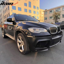 Load image into Gallery viewer, 2008-2014 BMW X5 E71 Front Bumper Conversion Grille X6M Style Black PP