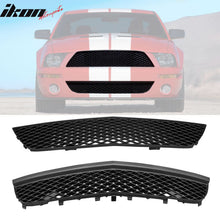 Load image into Gallery viewer, 2007-2009 Ford Mustang GT500 OE Front Bumper Upper Lower Grilles ABS