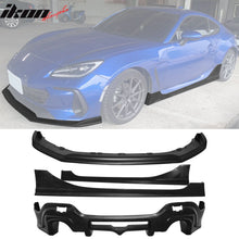 Load image into Gallery viewer, 2022-2025 Subaru BRZ PU Front Bumper Lip+ Rear Diffuser+ Side Skirts