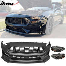Load image into Gallery viewer, 2018-2023 Ford Mustang Dark Horse Front Bumper Cover Kit Headlights PP
