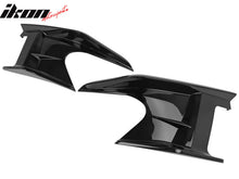 Load image into Gallery viewer, 2019-2025 Toyota Corolla Gloss Black Front Splitters + Side Canards