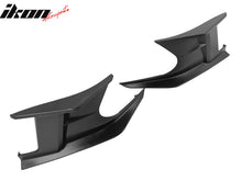 Load image into Gallery viewer, 2019-2025 Toyota Corolla Matte Black Front Splitters + Side Canards