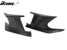 Load image into Gallery viewer, 2019-2025 Toyota Corolla Matte Black Front Splitters + Side Canards