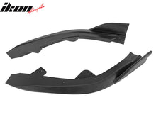 Load image into Gallery viewer, 2019-2025 Toyota Corolla Matte Black Front Splitters + Side Canards