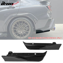 Load image into Gallery viewer, 2022-2025 Subaru WRX D Matte Black Front Rear Bumper Lip Corner Aprons