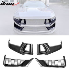 Load image into Gallery viewer, 2024-2025 Ford Mustang Dark Horse Front Bumper Upper Lower Grilles ABS