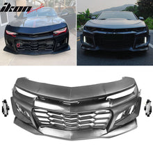 Load image into Gallery viewer, 2014-2015 Chevy Camaro 1LE Style Front Bumper Cover w/ Clear Fog Light