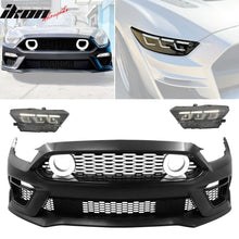 Load image into Gallery viewer, 2015-2017 Ford Mustang Front Bumper Cover Led Grille 2024 Headlights