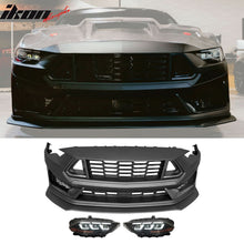 Load image into Gallery viewer, 2018-2023 Ford Mustang Dark Horse Bumper Cover Switchback Headlight PP