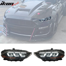 Load image into Gallery viewer, 2018-2023 Ford Mustang Dark Horse Bumper Cover Switchback Headlight PP