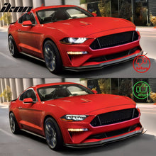 Load image into Gallery viewer, 2018-2023 Ford Mustang Dark Horse Bumper Cover Switchback Headlight PP