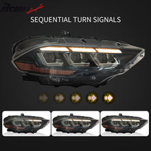 Load image into Gallery viewer, 2018-2023 Ford Mustang Dark Horse Bumper Cover Switchback Headlight PP