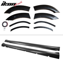 Load image into Gallery viewer, 2015-2023 Charger IKON Matte Black Front Rear Bumper Covers LED Grille