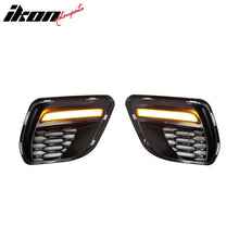 Load image into Gallery viewer, 2015-2023 Charger IKON Matte Black Front Rear Bumper Covers LED Grille