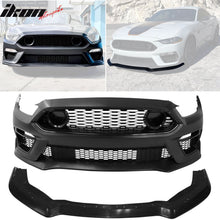 Load image into Gallery viewer, 2015-2017 Ford Mustang Front Bumper Conversion W/ Chin Lip Grilles PP