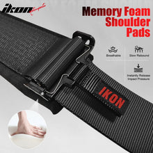 Load image into Gallery viewer, Universal 3" Wide 4 Point Buckle Racing Seat Belt Harness Nylon Black