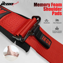Load image into Gallery viewer, Universal Adjustable Racing Bucket Seats W/4 Point 3" Belt Harness Red