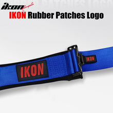 Load image into Gallery viewer, Universal Racing Seat Belt Harness 3" 4 Point Strap Buckle Nylon Blue