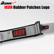 Load image into Gallery viewer, Universal 3" Wide 4 Point Buckle Racing Seat Belt Harness Nylon Grey