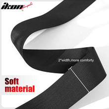 Load image into Gallery viewer, Universal Racing Bucket Seats W/ 4 Point 2" Belt Harness Black