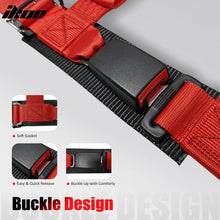Load image into Gallery viewer, Universal Racing Bucket Seats W/ Slider 4 Point 2" Belt Harness Red