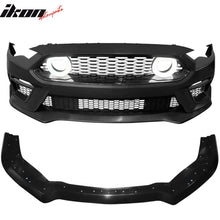 Load image into Gallery viewer, 2018-2023 Ford Mustang 21+ Mach 1 Front Bumper Cover LED Grille W/ Lip